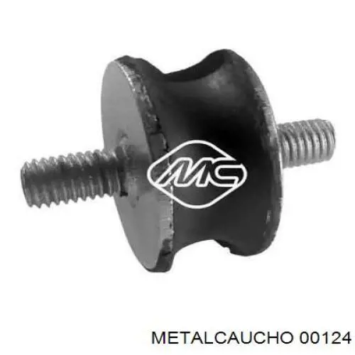 Compre 00124 Metalcaucho Coxim de fixação do silenciador