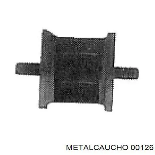 Compre 00126 Metalcaucho Coxim de fixação do silenciador