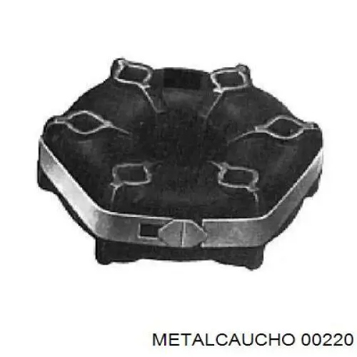 Compre 00220 Metalcaucho Acoplamento elástico dianteiro do veio de transmissão