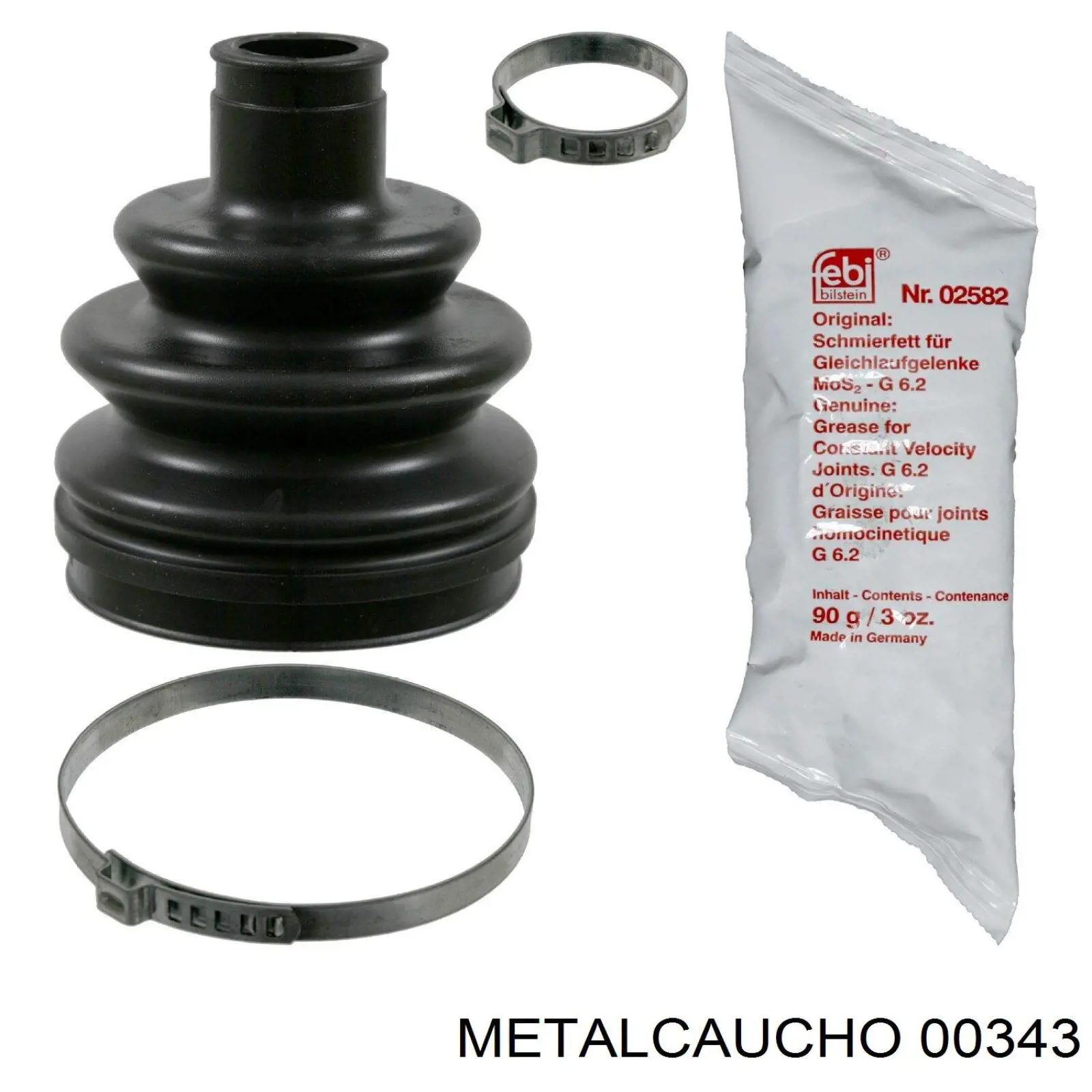 Bota de proteção externa de junta homocinética do semieixo dianteiro Metalcaucho 00343 preço, a partir de 5,26 USD