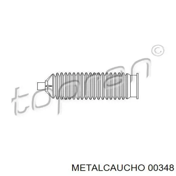 Bota de proteção do mecanismo de direção (de cremalheira) Metalcaucho 00348 preço, a partir de 7,12 USD