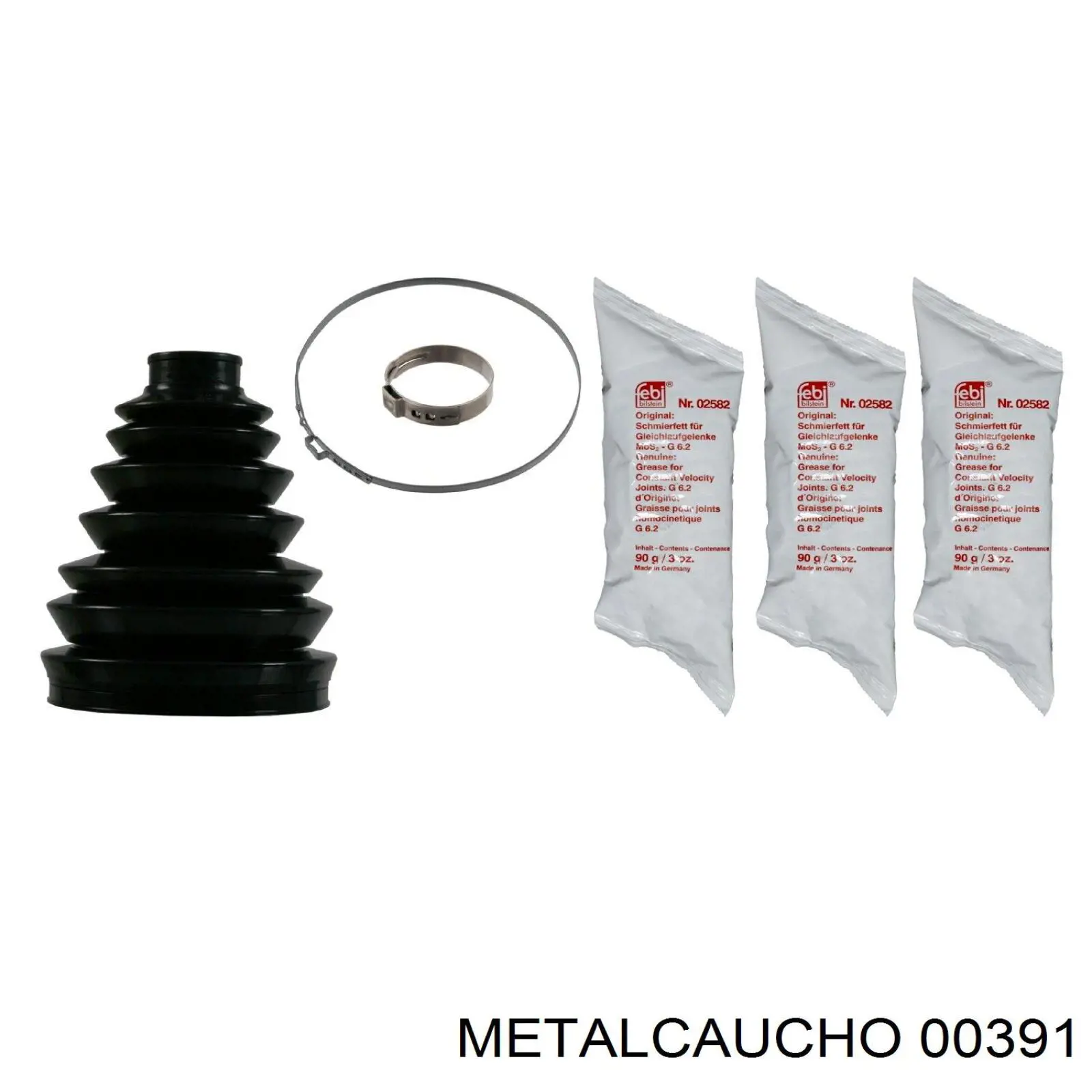 Bota de proteção externa de junta homocinética do semieixo dianteiro Metalcaucho 00391 preço, a partir de 10,03 USD