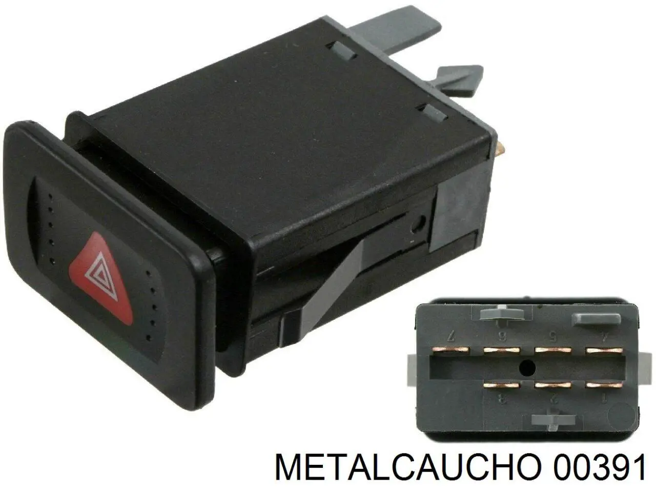 Compre 00391 Metalcaucho Bota de proteção externa de junta homocinética do semieixo dianteiro
