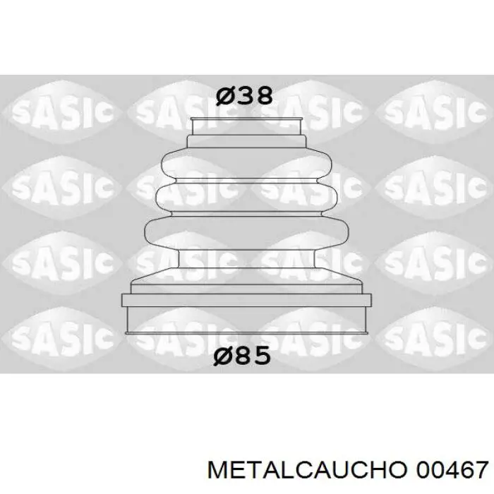 Bota de proteção interna de junta homocinética do semieixo dianteiro Metalcaucho 00467 preço, a partir de 7,24 USD