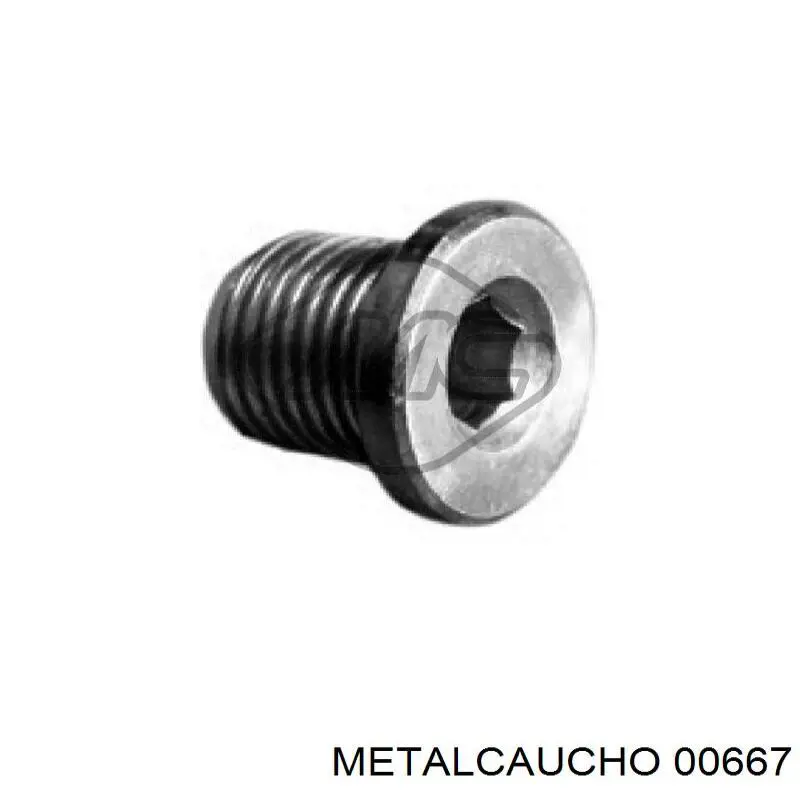 Compre 00667 Metalcaucho Tampão de panela de motor