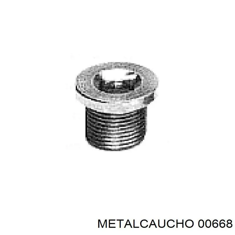 Compre 00668 Metalcaucho Tampão de panela de motor