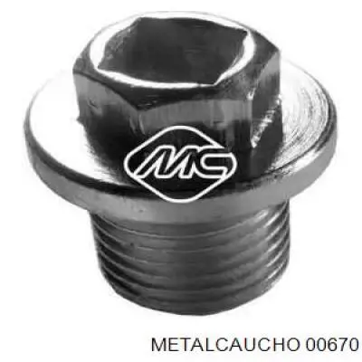 Tampão de panela de motor Metalcaucho 00670 preço, a partir de 1,56 USD