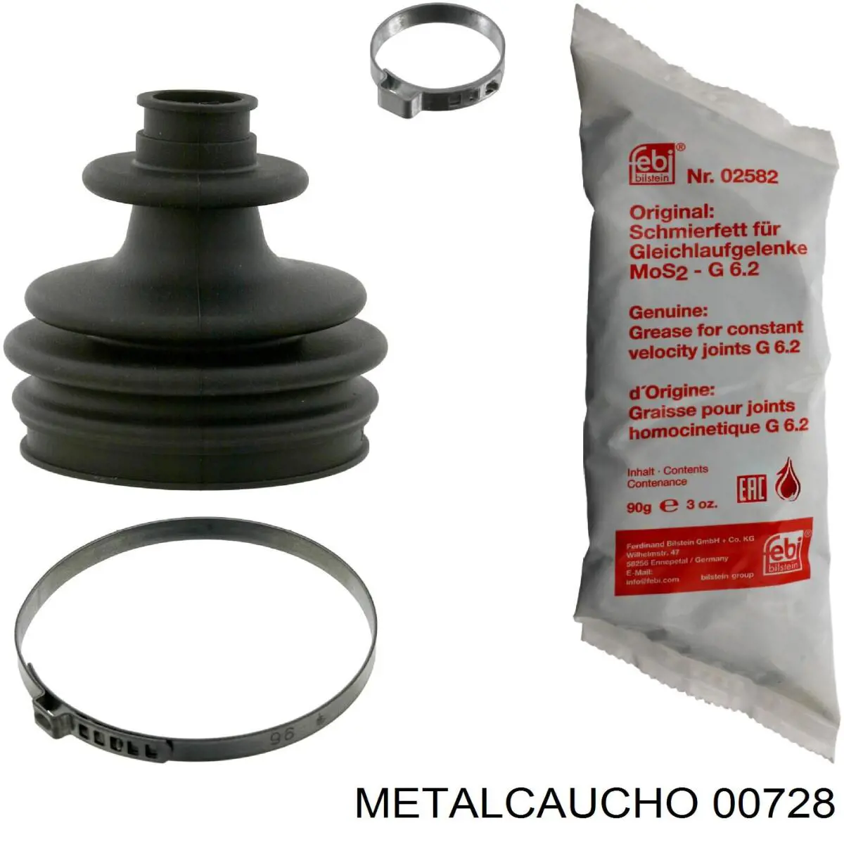 Compre 00728 Metalcaucho Coxim (suporte) esquerdo de motor