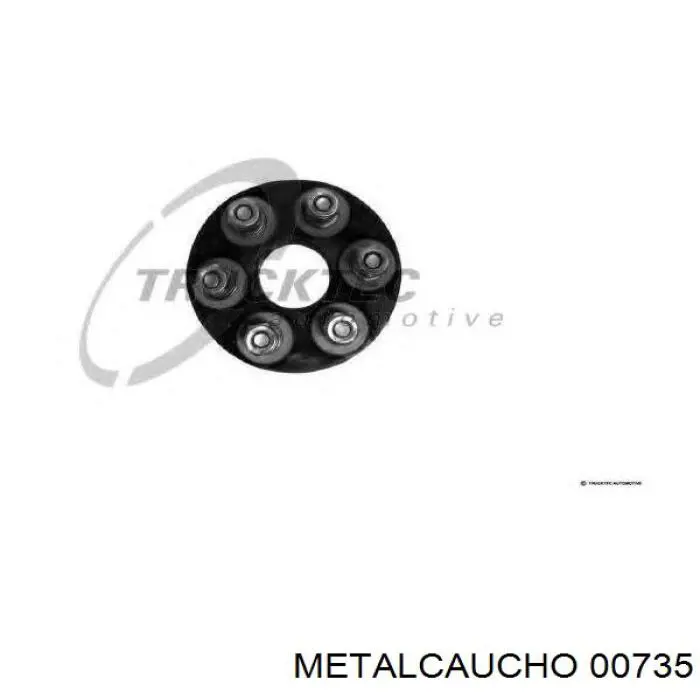 Acoplamento elástico traseiro do veio de transmissão Metalcaucho 00735 preço, a partir de 49,66 USD