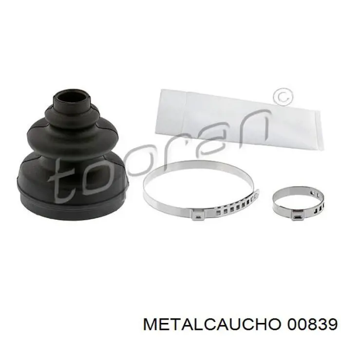 Compre 00839 Metalcaucho Bota de proteção interna de junta homocinética do semieixo dianteiro