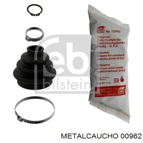 Compre 00962 Metalcaucho Bloco silencioso dianteiro do braço oscilante inferior