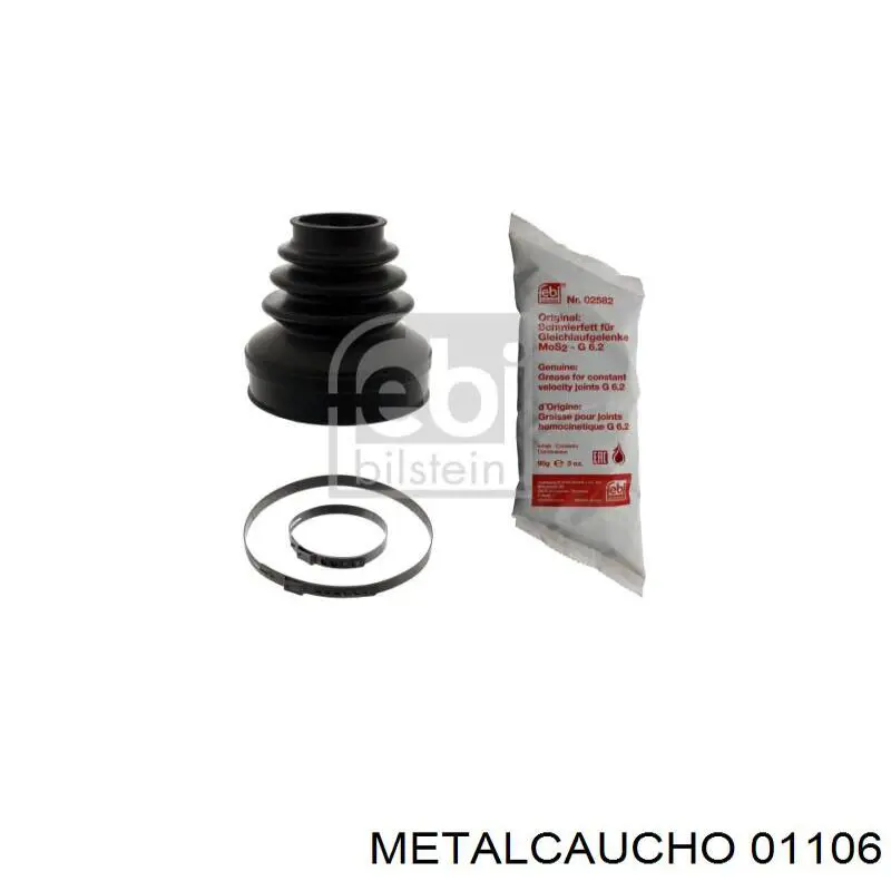 Compre 01106 Metalcaucho Bota de proteção interna de junta homocinética do semieixo dianteiro