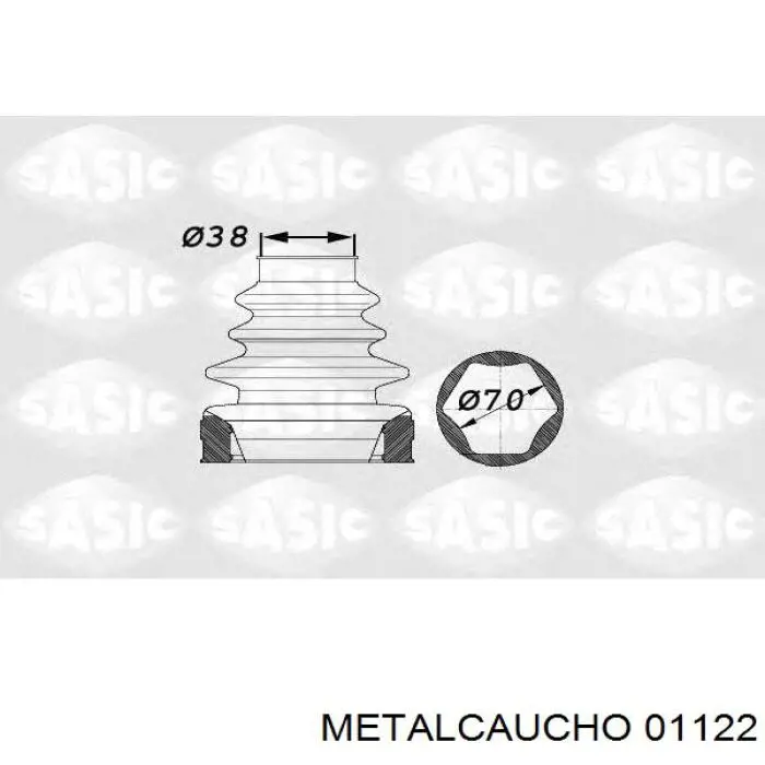 Bota de proteção interna de junta homocinética do semieixo dianteiro Metalcaucho 01122 preço, a partir de 13,23 USD