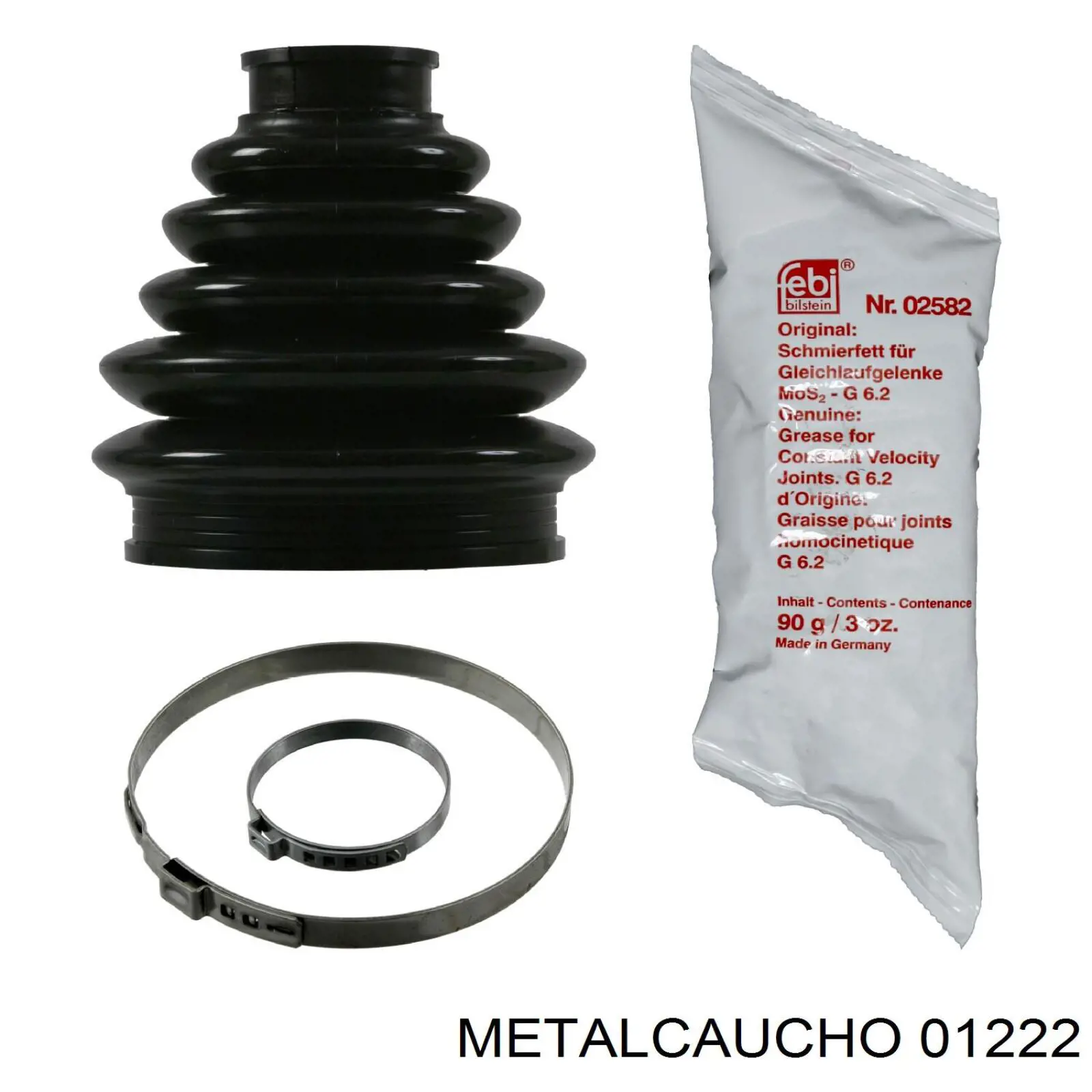 Bota de proteção externa de junta homocinética do semieixo dianteiro Metalcaucho 01222 preço, a partir de 8,74 USD