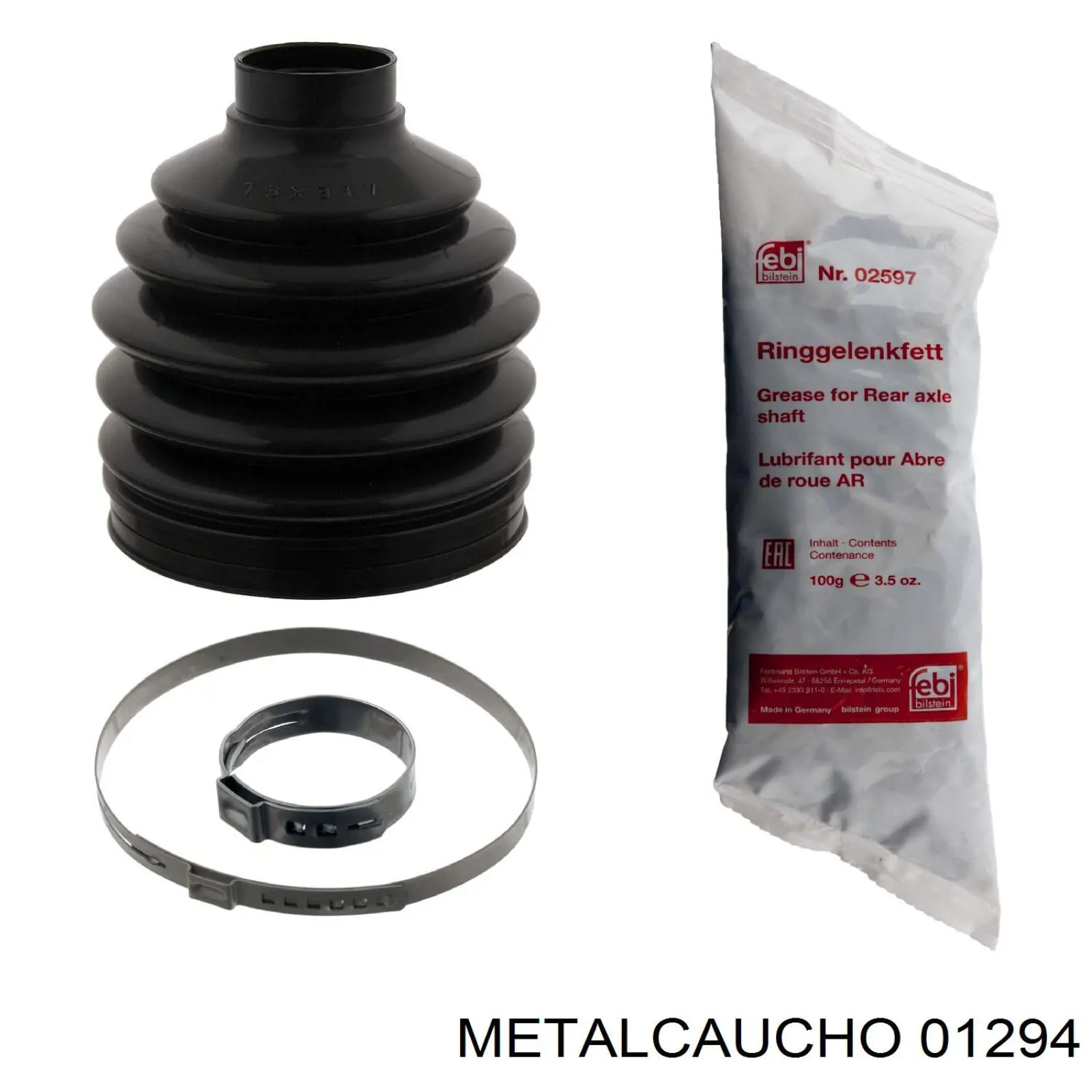Bota de proteção externa de junta homocinética do semieixo dianteiro Metalcaucho 01294 preço, a partir de 13,30 USD