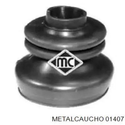 Compre 01407 Metalcaucho Bota de proteção interna de junta homocinética do semieixo dianteiro