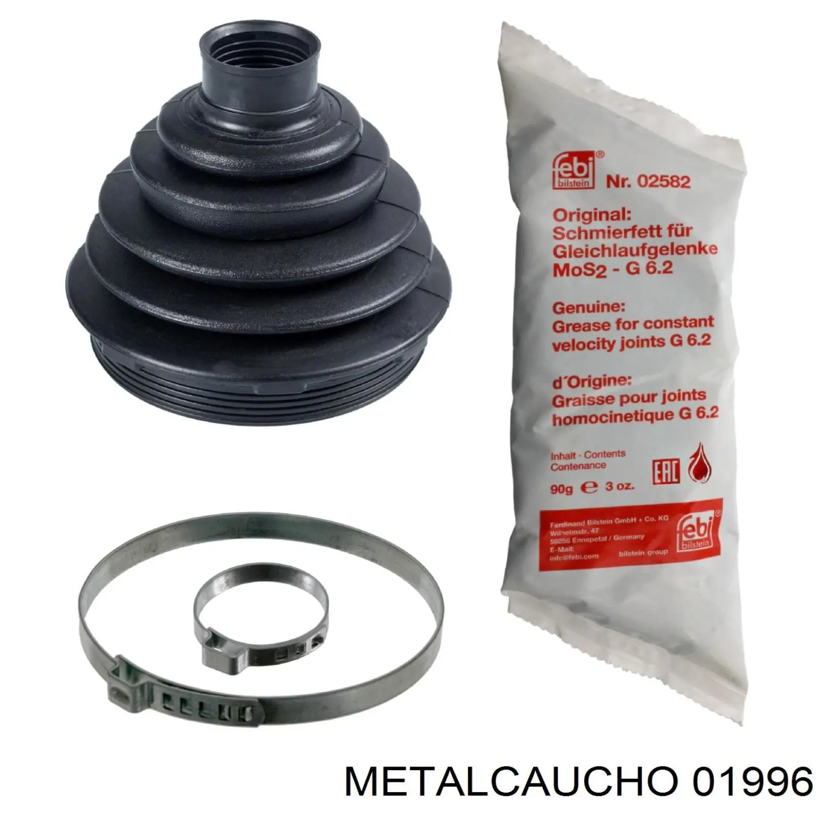 Bota de proteção externa de junta homocinética do semieixo dianteiro Metalcaucho 01996 preço, a partir de 6,68 USD