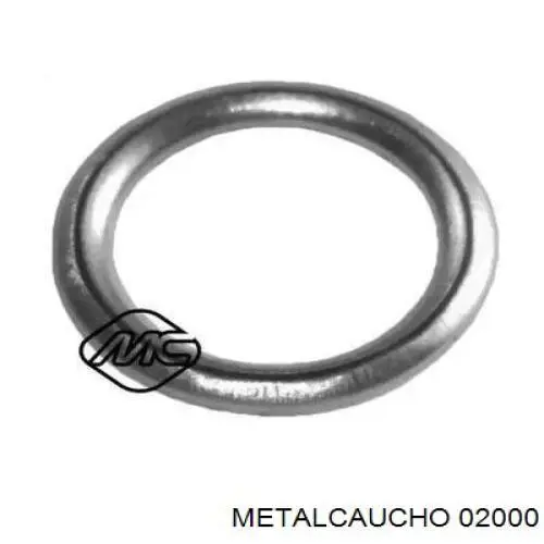 02000 Metalcaucho Vedante de rolha de panela de motor