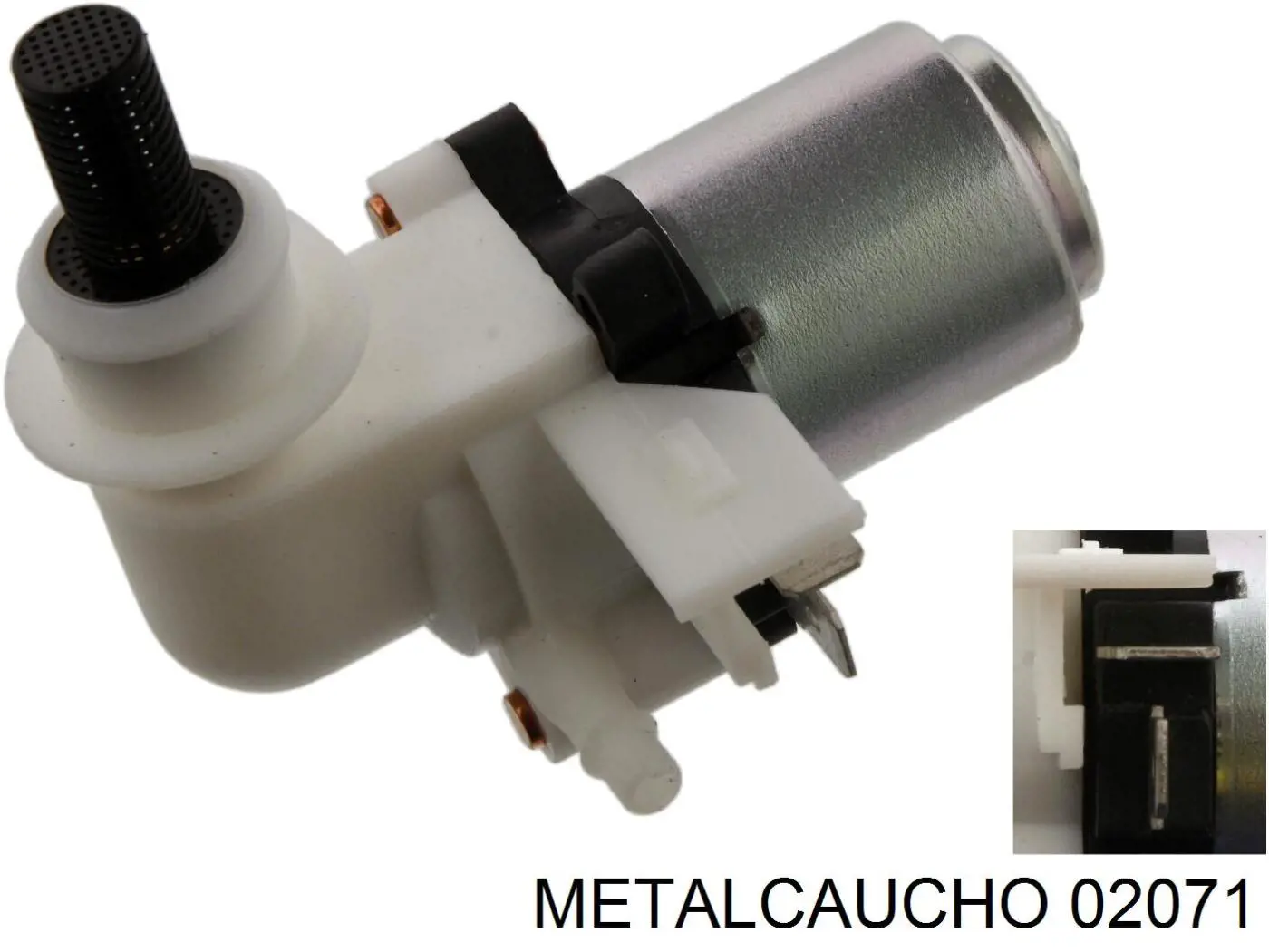 Bomba de motor de fluido para lavador de vidro dianteiro Metalcaucho 02071 preço, a partir de 11,21 USD