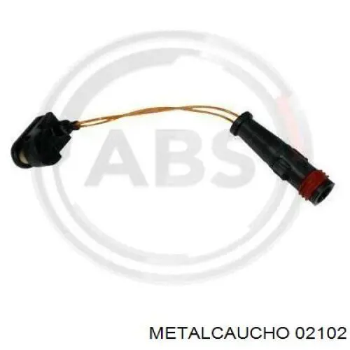 Compre 02102 Metalcaucho Sensor dianteiro direito de desgaste das sapatas do freio
