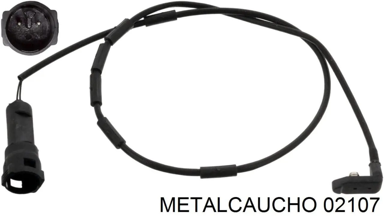 Sensor dianteiro de desgaste das sapatas do freio Metalcaucho 02107 preço, a partir de 8,92 USD