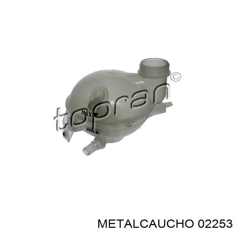 02253 Metalcaucho Tanque de expansão do sistema de esfriamento