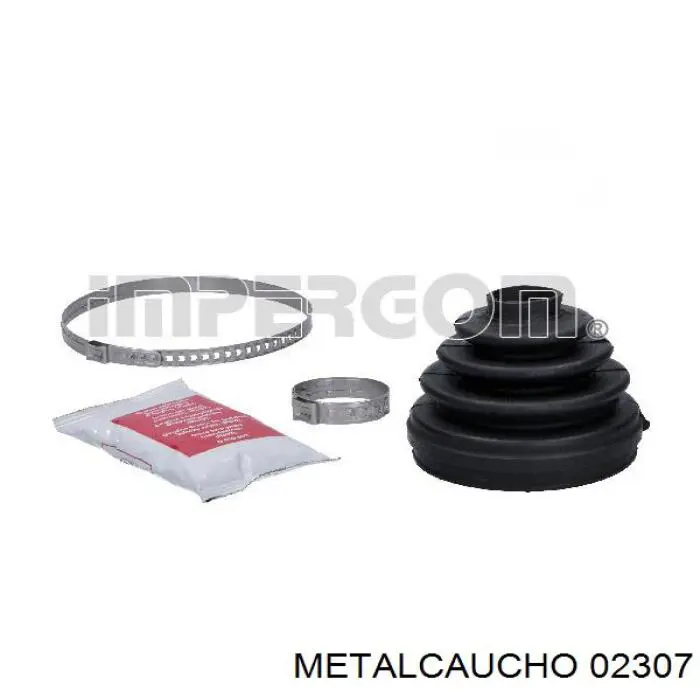 Compre 02307 Metalcaucho Bota de proteção externa de junta homocinética do semieixo dianteiro