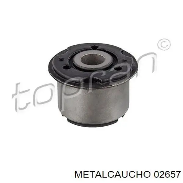 Compre 02657 Metalcaucho Bloco silencioso dianteiro do braço oscilante inferior