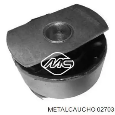 Compre 02703 Metalcaucho Bloco silencioso dianteiro do braço oscilante inferior