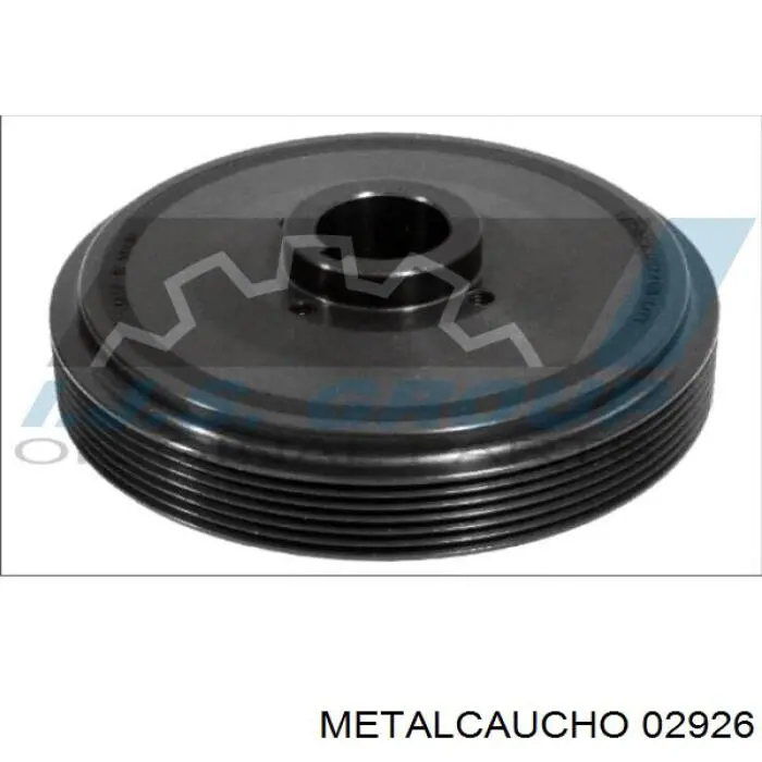Compre 02926 Metalcaucho Polia de cambota