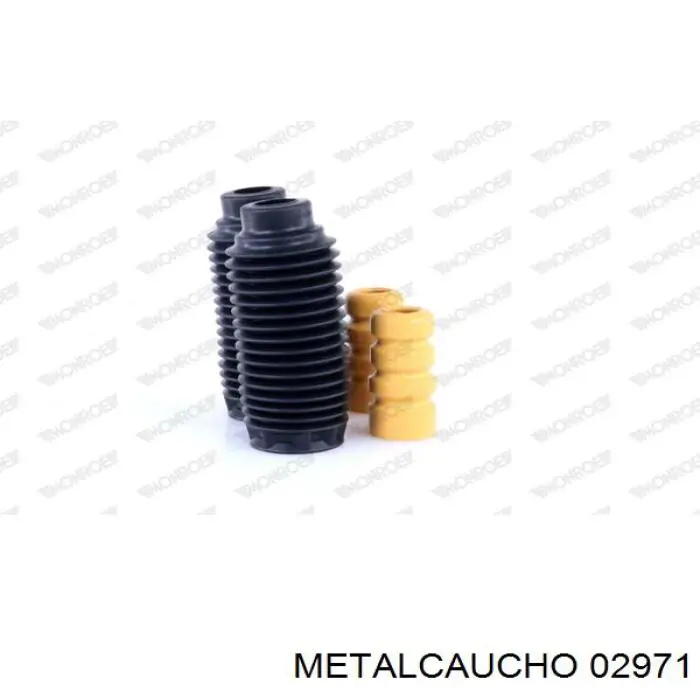 Compre 02971 Metalcaucho Pára-choque (grade de proteção) de amortecedor dianteiro