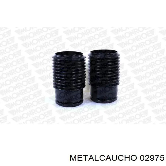 Compre 02975 Metalcaucho Pára-choque (grade de proteção) de amortecedor traseiro