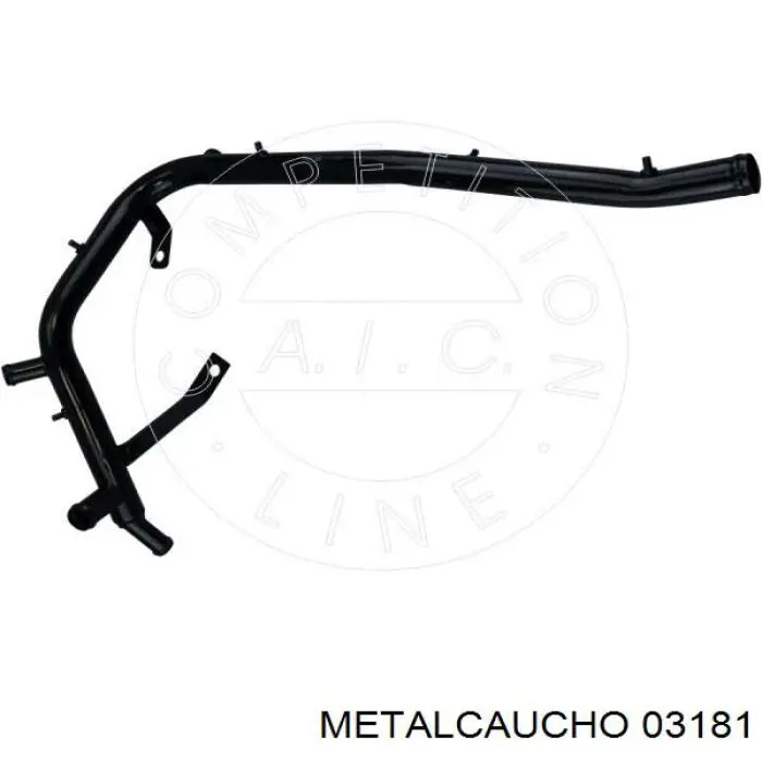 Mangueira (cano derivado) do sistema de esfriamento Metalcaucho 03181 preço, a partir de 41,75 USD