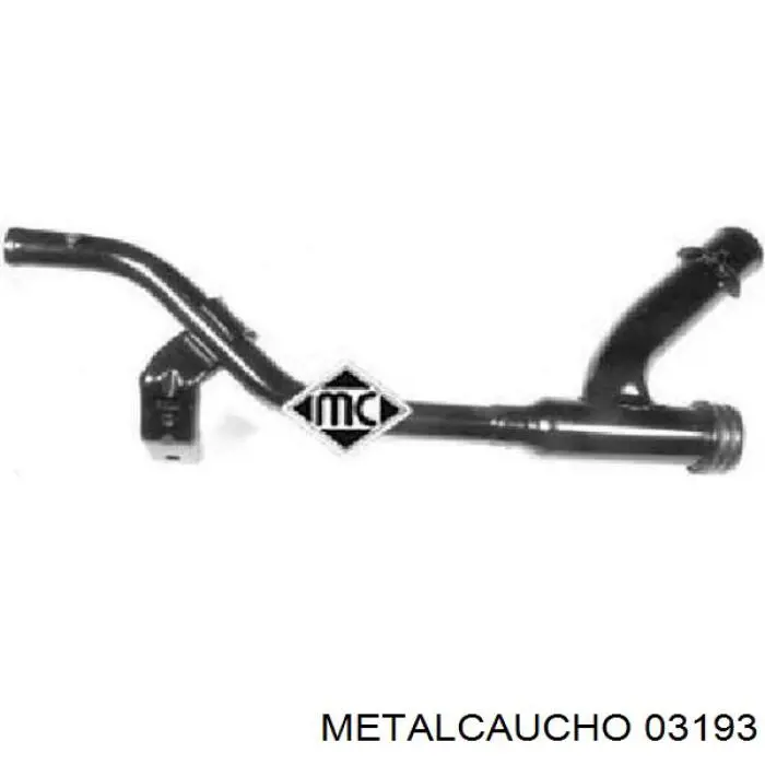 Mangueira (cano derivado) do sistema de esfriamento 215019194R Renault (RVI)