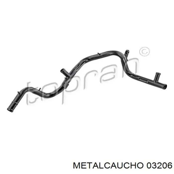 Mangueira (cano derivado) inferior do radiador de esfriamento Metalcaucho 03206 preço, a partir de 36,32 USD
