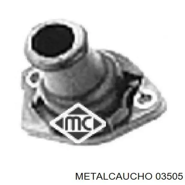 Compre 03505 Metalcaucho Flange do sistema de esfriamento (união em T)