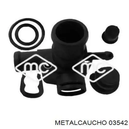 Flange do sistema de esfriamento (união em T) Metalcaucho 03542 preço, a partir de 4,96 USD