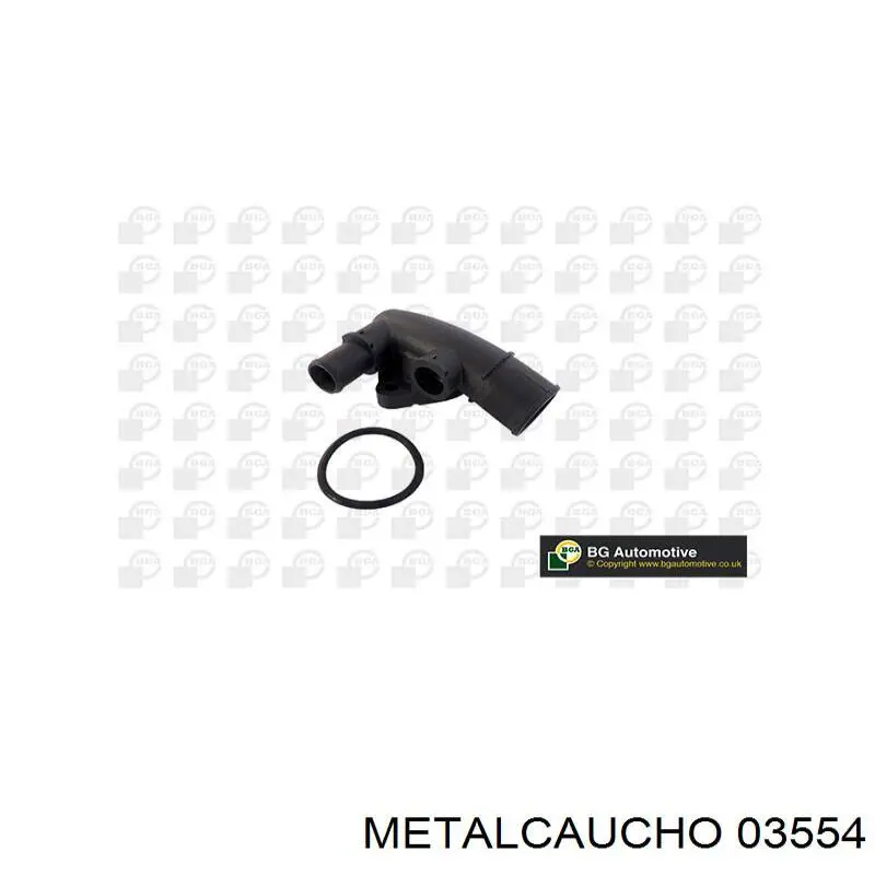 Compre 03554 Metalcaucho Flange do sistema de esfriamento (união em T)