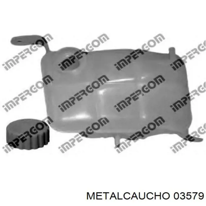 Compre 03579 Metalcaucho Tanque de expansão do sistema de esfriamento