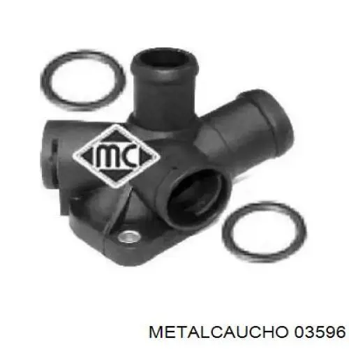 Flange do sistema de esfriamento (união em T) Metalcaucho 03596 preço, a partir de 6,16 USD