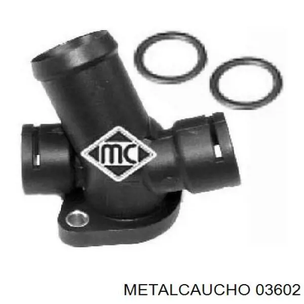 Flange do sistema de esfriamento (união em T) Metalcaucho 03602 preço, a partir de 4,89 USD