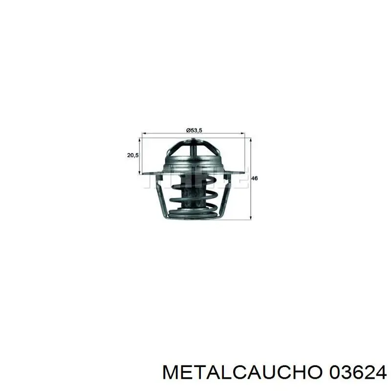 Caixa do termostato Metalcaucho 03624 preço, a partir de 25,59 USD