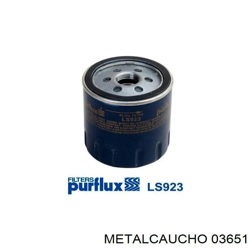 Compre 03651 Metalcaucho Tampa de casco de filtro de combustível