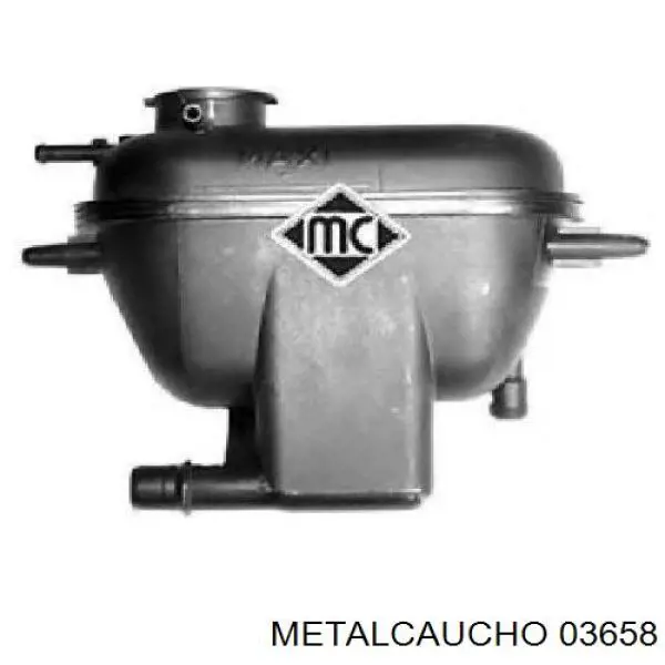 Compre 03658 Metalcaucho Tanque de expansão do sistema de esfriamento