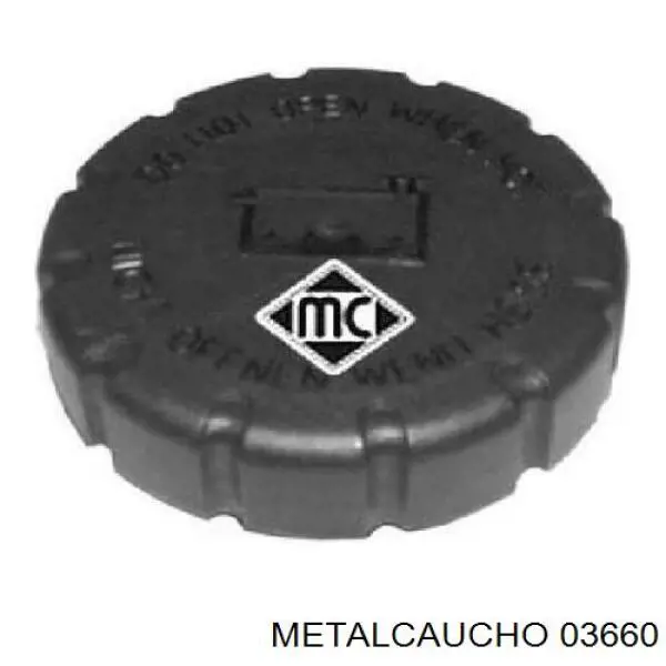 Tampa (tampão) do tanque de expansão Metalcaucho 03660 preço, a partir de 7,78 USD