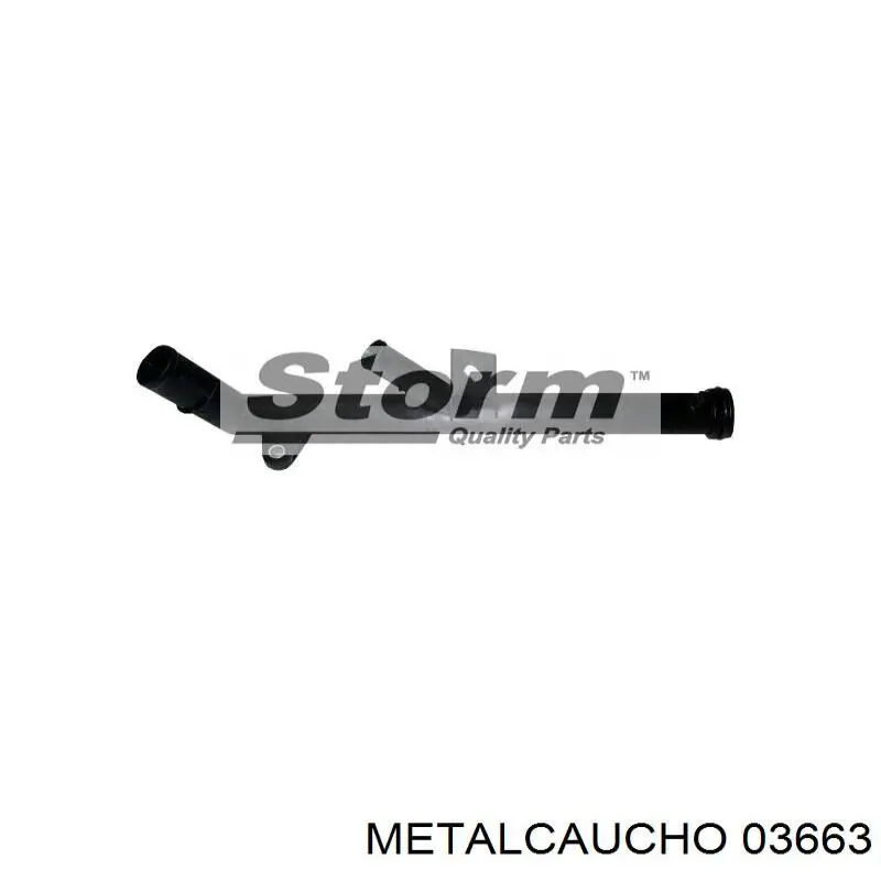 Compre 03663 Metalcaucho Mangueira (cano derivado) do sistema de esfriamento