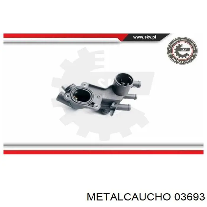 Compre 03693 Metalcaucho Caixa do termostato