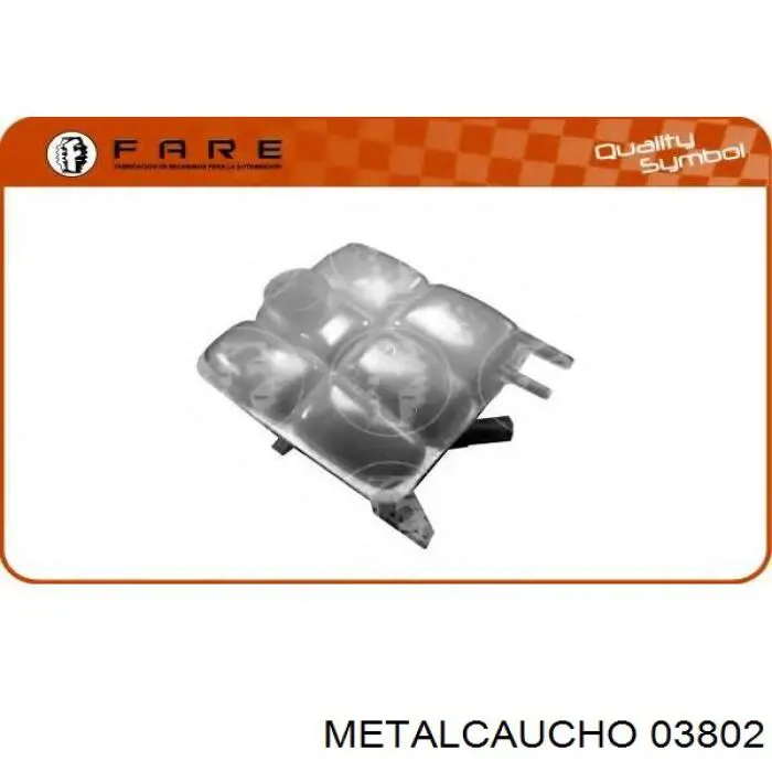 Compre 03802 Metalcaucho Tanque de expansão do sistema de esfriamento