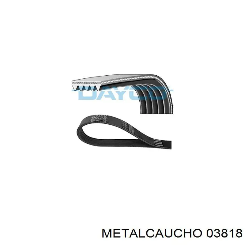 Compre 03818 Metalcaucho Flange do sistema de esfriamento (união em T)