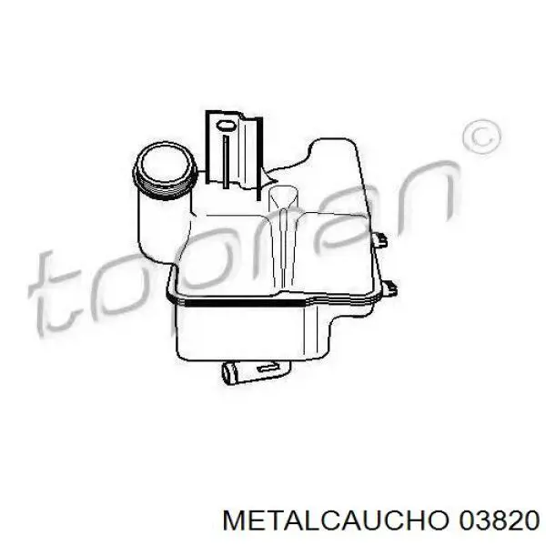 Tanque de expansão do sistema de esfriamento Metalcaucho 03820 preço, a partir de 25,99 USD